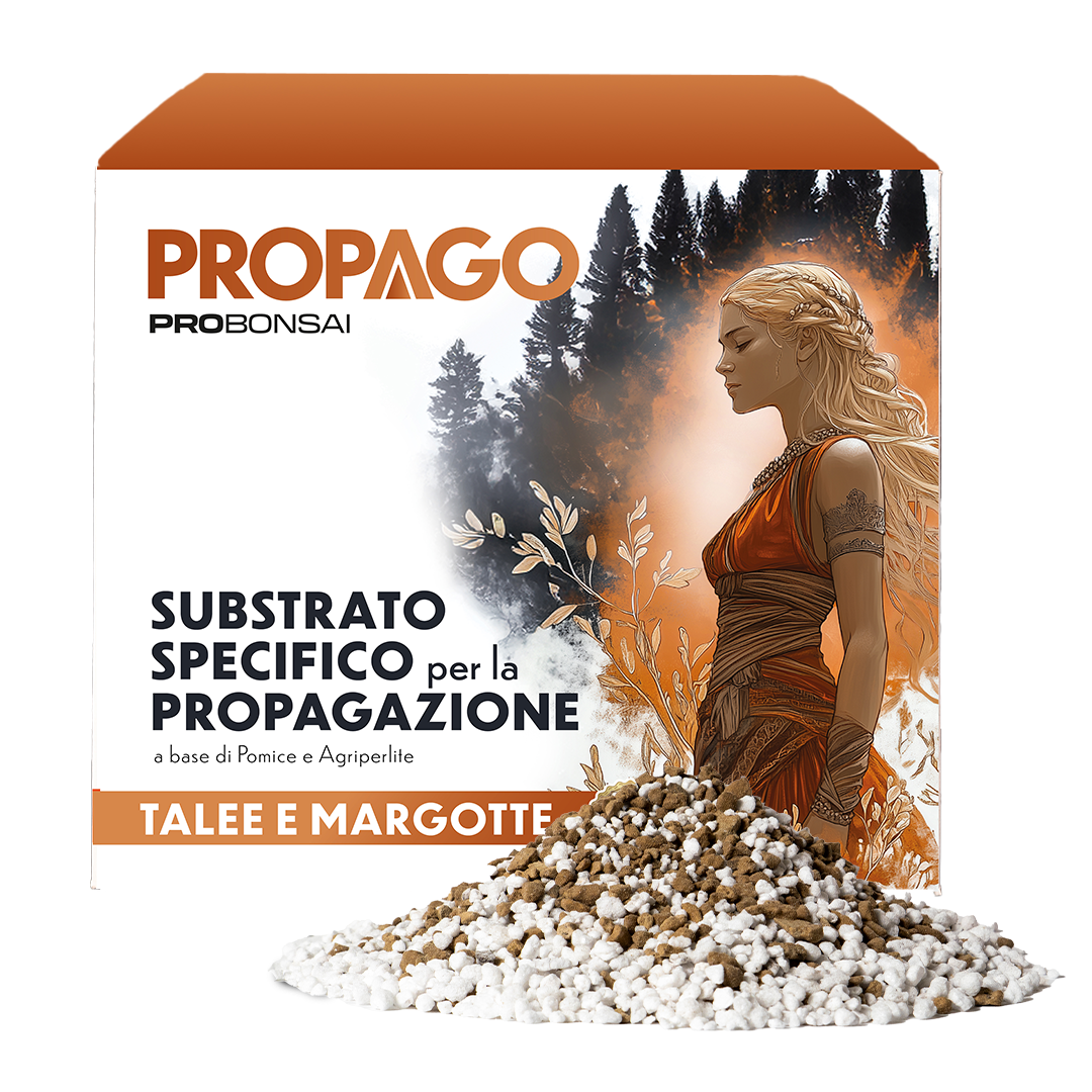 PROPAGO – Substrato per Talee e Margotte | Miscela Professionale con Agriperlite e Pomice | Idratazione Ottimale e Struttura Granulare | Drenaggio Perfetto | 5L