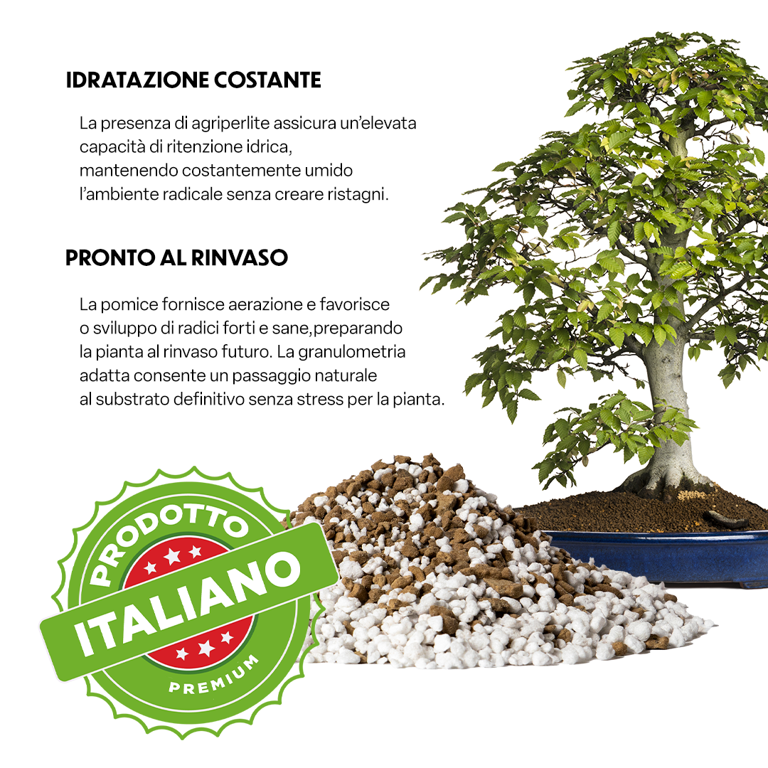 PROPAGO – Substrato per Talee e Margotte | Miscela Professionale con Agriperlite e Pomice | Idratazione Ottimale e Struttura Granulare | Drenaggio Perfetto | 5L